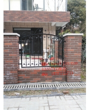 Iron art enclosures
