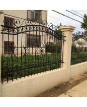 Iron art enclosures