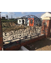 Iron art enclosures