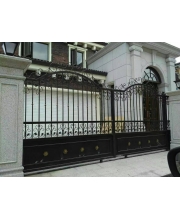 Iron art enclosures