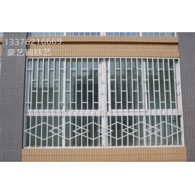Wrought iron window