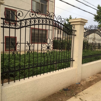 Iron art enclosures