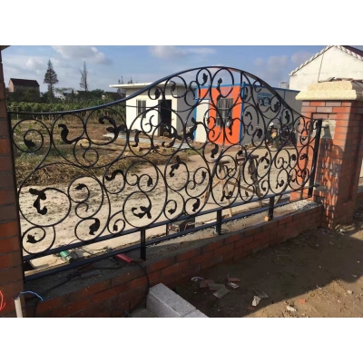 Iron art enclosures