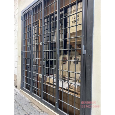 Wrought iron gates